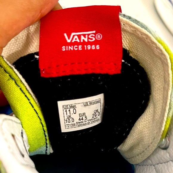 Vans X SpongeBob Sk8-Hi Imagination Sneakers Limited-Edition 2021 Mens 11 - Picture 11 of 12